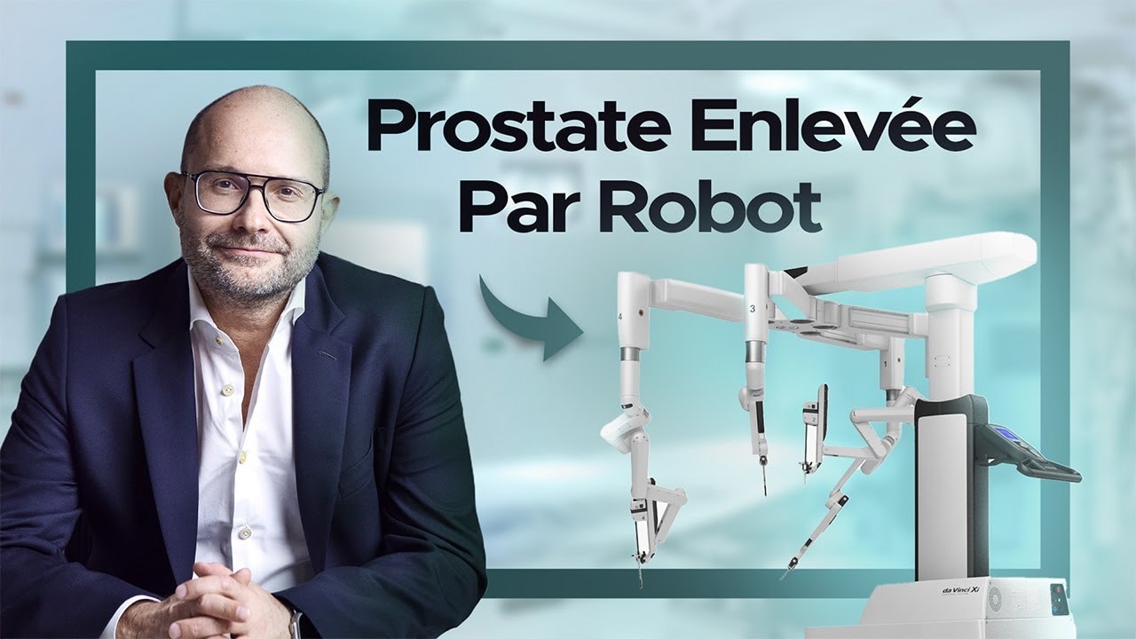video thumbnail for 'Prostatectomie radicale robot-assistée, c'est quoi ?'