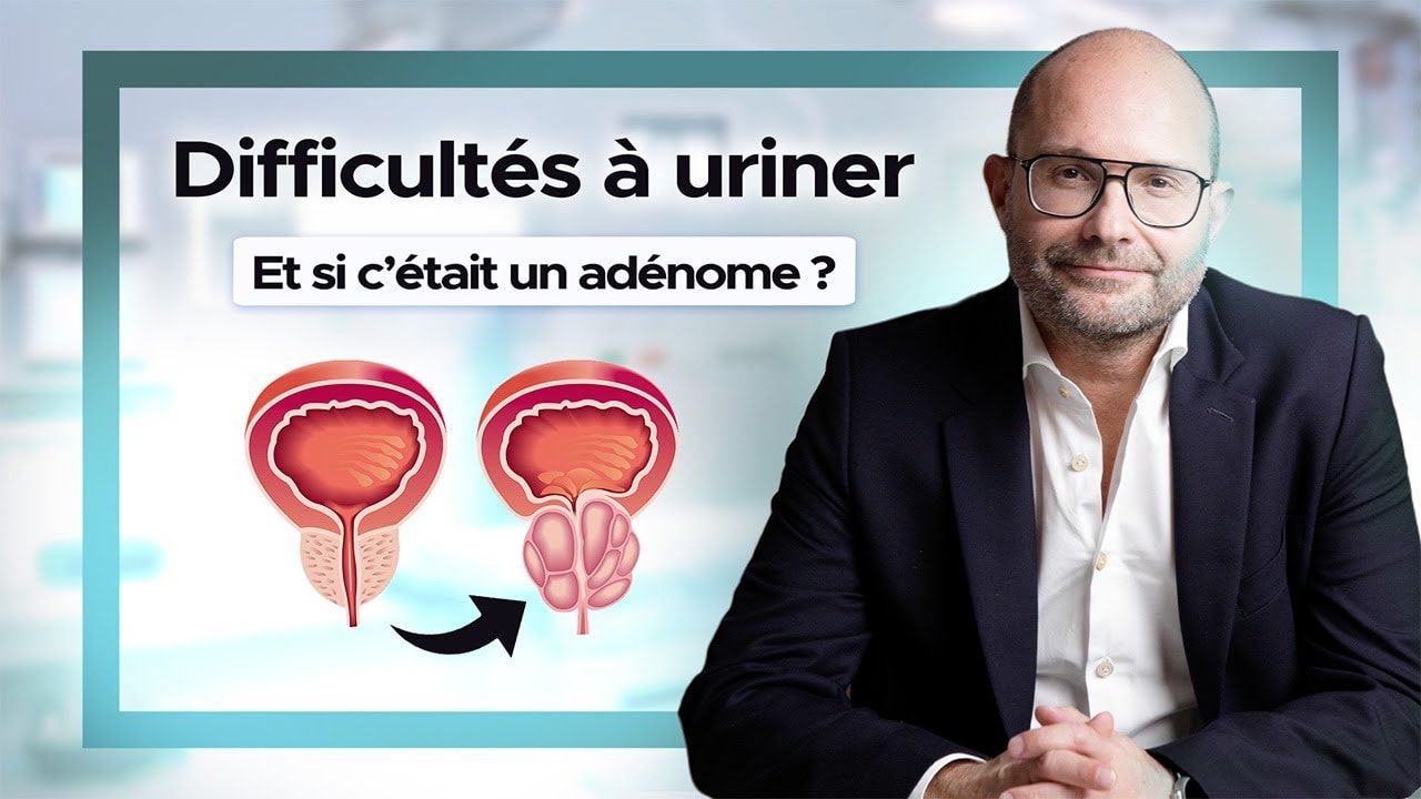 video thumbnail for 'Uriner devient difficile après 50 ans : pensez à l’adénome de la prostate'